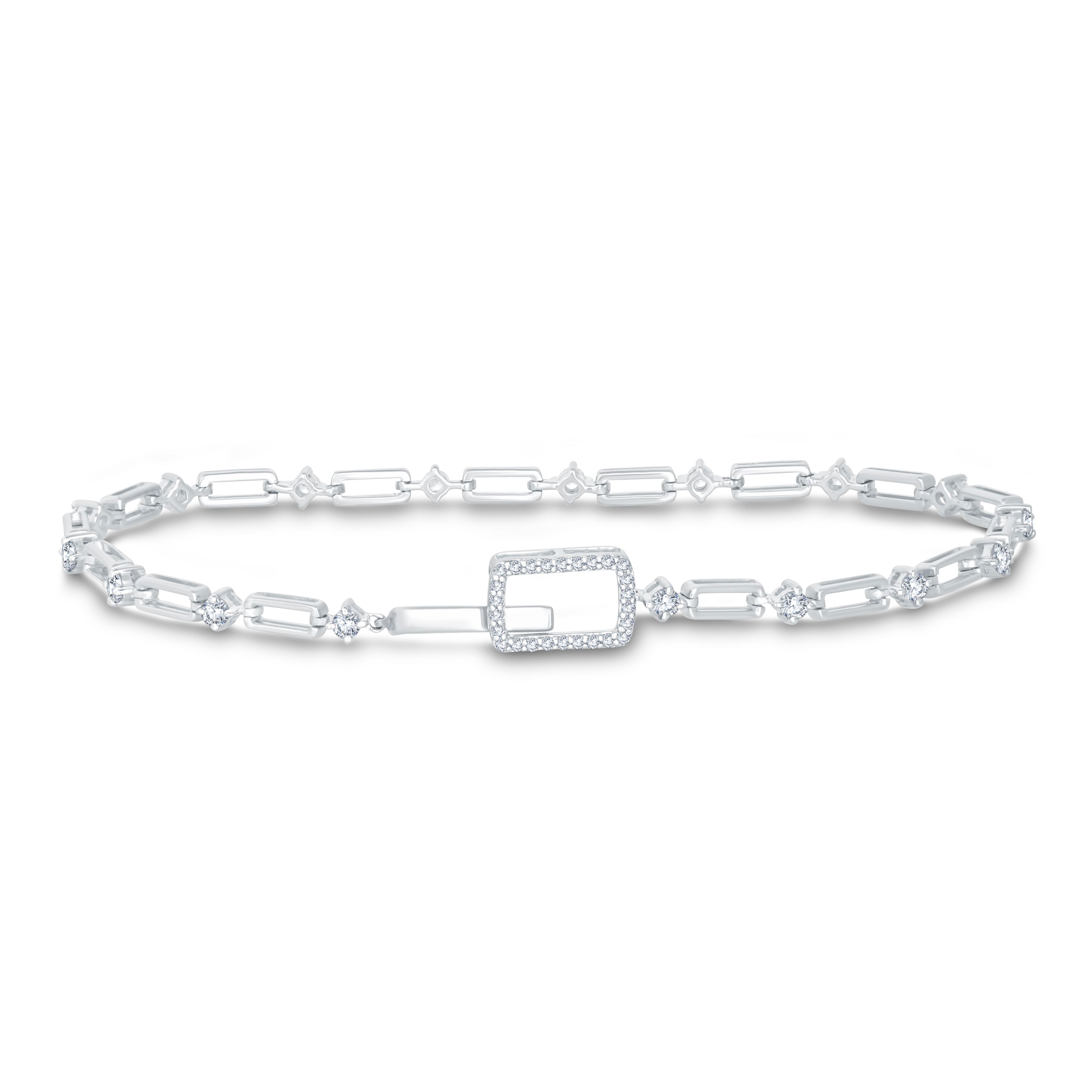 Chic Lab-Grown Diamond Bracelet for Work & Occasions | GrownńDiva